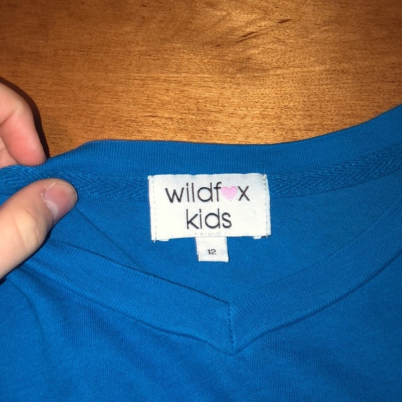 Adorable!! Wild fox kids “Bella” italian shirt. - Picture 2 of 2